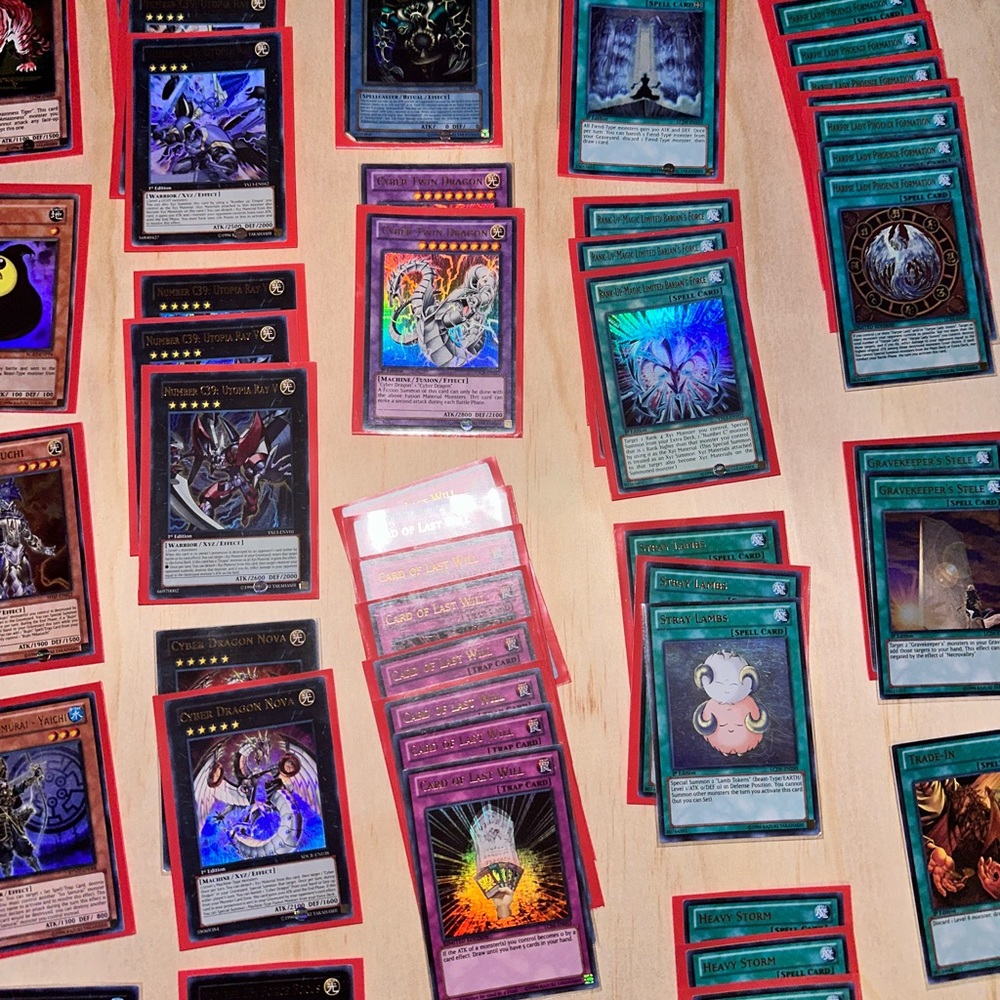 Yugioh cards! I have 98 ultra rare cards in my lot. From 2013-2014 timeline. - Picture 6 of 8